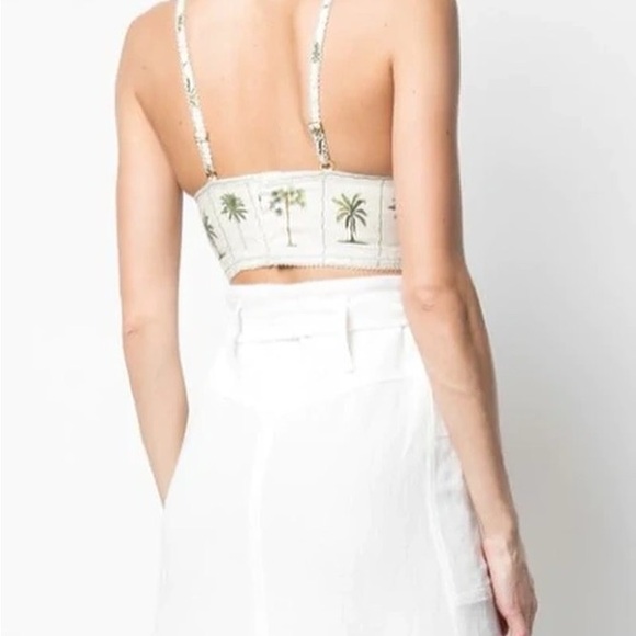 AGUA BENDITA PALM TREE CROP TOP XS NEW WITH TAGS SHOP BOP - Picture 3 of 8